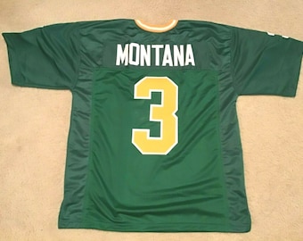 UNSIGNED CUSTOM Sewn Stitched Joe Montana Notre Dame Irish Jersey - M, L, XL, 2XL, 3XL