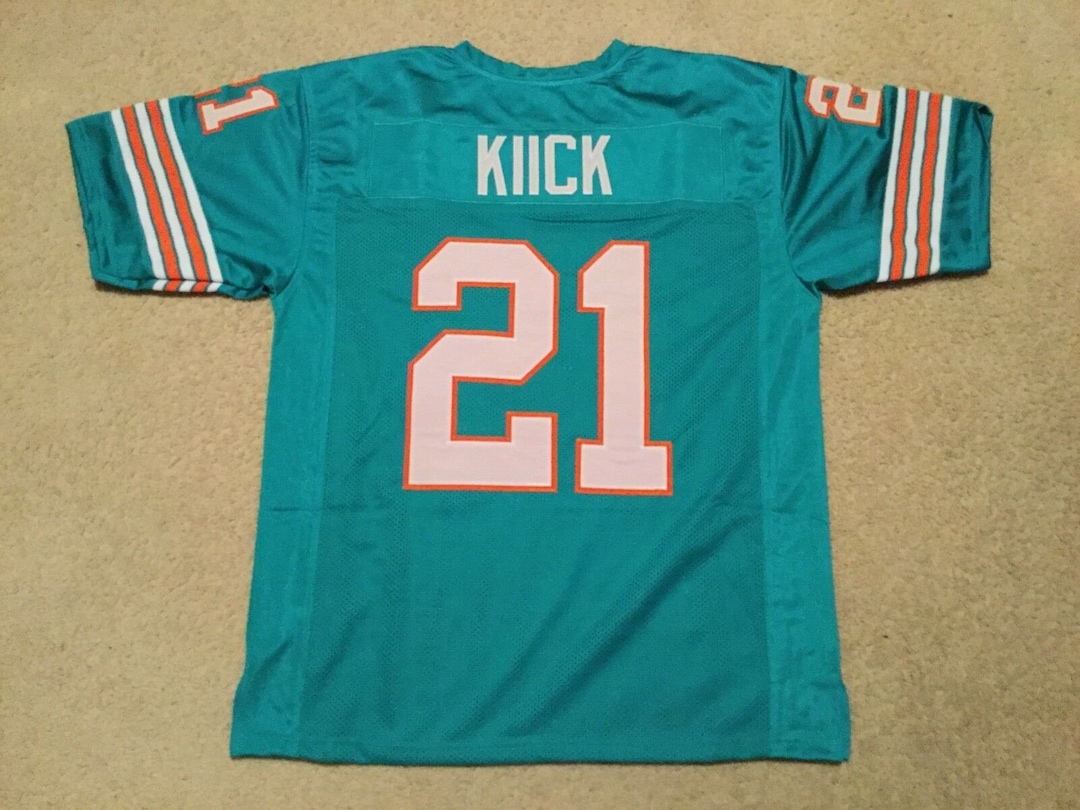 UNSIGNED CUSTOM Sewn Stitched Jim Taylor Green Jersey - M, L