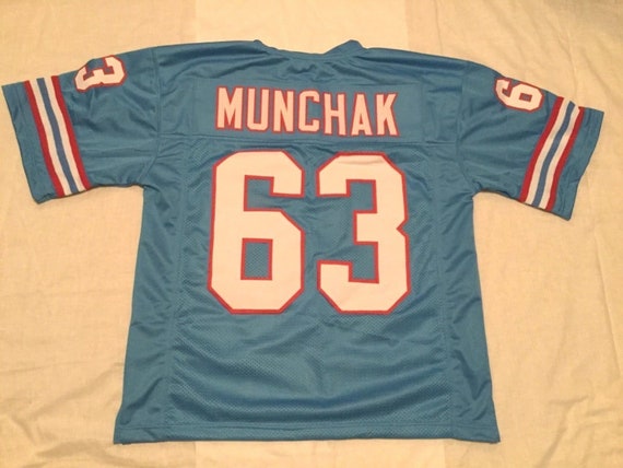 thumbnail image 2 of Custom Stitched Ed McCaffrey Blue Jersey – Denver Broncos, Unsigned 2 of 5