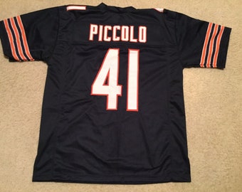 UNSIGNED CUSTOM Sewn Stitched Brian Piccolo Blue Jersey - M, L, XL, 2XL, 3XL