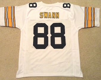 UNSIGNED CUSTOM Sewn Stitched Lynn Swann White Jersey - M, L, XL, 2XL, 3XL