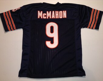 UNSIGNED CUSTOM Sewn Stitched Jim Mcmahon Blue Jersey - M, L, XL, 2XL, 3XL