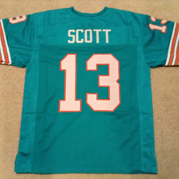 UNSIGNED CUSTOM Sewn Stitched Jake Scott Teal Jersey - M, L, XL, 2XL