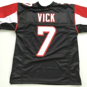 Reebok Michael Vick Philadelphia Eagles Premier Tackle Twill Jersey - Black