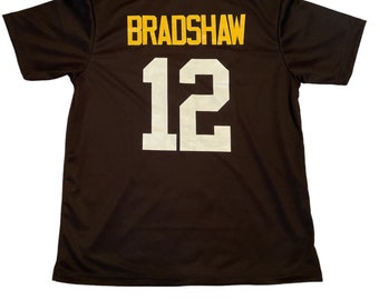 Terry Bradshaw Black T-Shirt - Sizes XS thru 3XL No Logos