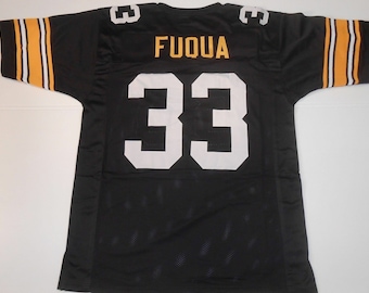 NSIGNED CUSTOM Sewn Stitched John Frenchy Fuqua Black Jersey - M, L, XL, 2XL