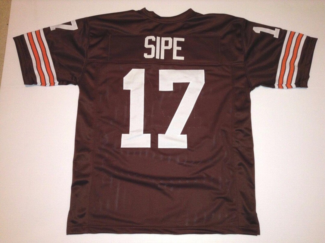 thumbnail image 2 of Custom Sewn Brian Piccolo Chicago Bears White Jersey – Unsigned (M To 2XL) 2 of 5