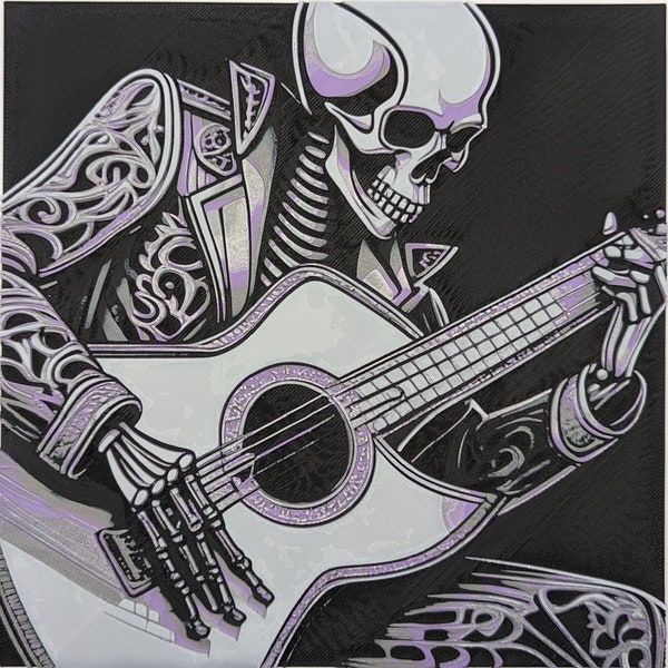 Eternal Chords - Skeletons Series 1 - Original Artwork, 3D Printed