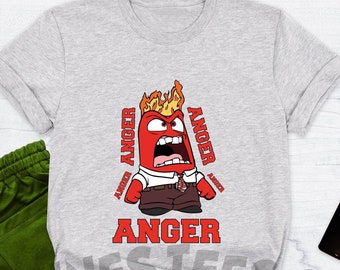 Disney Inside Out Shirt, Inside Out Anger Shirt, Inside Out Characters Shirt, Disney Trip Shirt, Disney Inside Out, Disney Trip Shirt