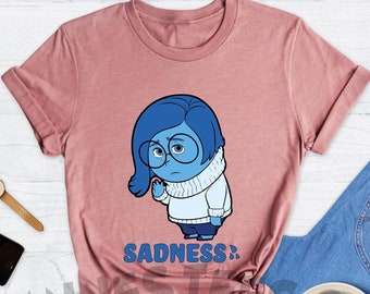 Sadness Shirt, Disney Inside Out Shirt, Inside Out Sadness Shirt, Disney Trip Tees, Sadness Shirt, Inside Out Shirt