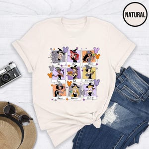 Retro Disney Princess Witch Halloween Shirt, Princess Halloween Belle, Snow White, Ariel, Cinderella, Disneyworld Matching Halloween Shirt