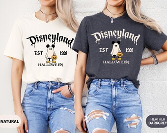Retro Disneyland Halloween Shirt: Mickey Ghost Sweatshirt