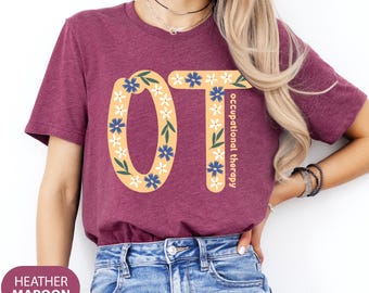 Cute Occupational Therapy Shirt, OT Shirt, Special Education Shirt, Cute Therapist Gift, Aesthetic Therapy Shirt, Sped Teacher Sweatshirt