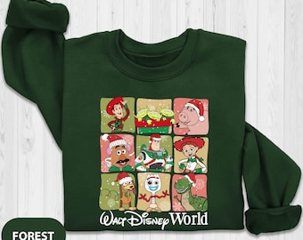 Toy Story Christmas Sweatshirt, Disney Christmas Tee, You've Got A Friend In Me Shirt, Family Matching Shirt, Pixar Holiday Group Disney Tee