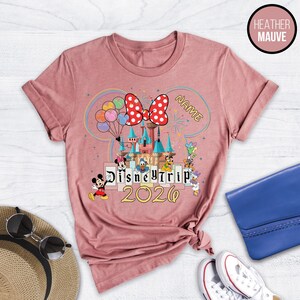 Disney 2026 Shirts, Disneyland Shirts, Disney Vacation T-shirt, Disney Couple Shirt, Disney Trip 2026, Disney Clothes, Disney Trip Shirts image 6