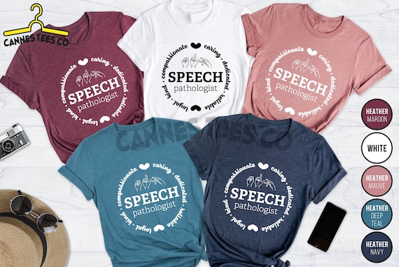Speech Therapy Shirt, SLP Shirt, Speech Therapy, Speech Therapy Gift, Therapist Gift, Speech Therapist,  Speech Pathologist Gift, SLP