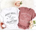 60th Birthday Shirt, Custom Cocktail Social Club Shirt, 60th Birthday Party Sixty Matching Girls Trip Shirt, 60th Birthday Gift, Custom Bday