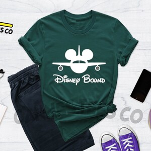 Disney Bound Shirt, Mickey Shirt, Minnie Shirt, Disney Shirt, Disney Airplane Shirt, Disney Family Shirts, Disney Matching Shirts bild 5