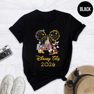 Disney Trip 2026 Shirt, Disney Custom Shirt, Disney Family Trip 2026 Shirt, Disney Family Florida Shirt, Disney Shirts, Disney World Tees Bild 2