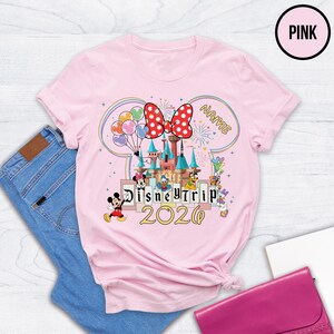 Disney 2026 Shirts, Disneyland Shirts, Disney Vacation T-shirt, Disney Couple Shirt, Disney Trip 2026, Disney Clothes, Disney Trip Shirts image 9
