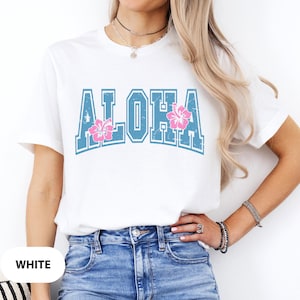 Aloha Shirt, Summer Tee, Hawaii Vacation, Floral Hawaii Shirt, Hawaii Family Vacation Shirts, Spring Shirts, Hawaii Shirt, Hawaii Trip Tee