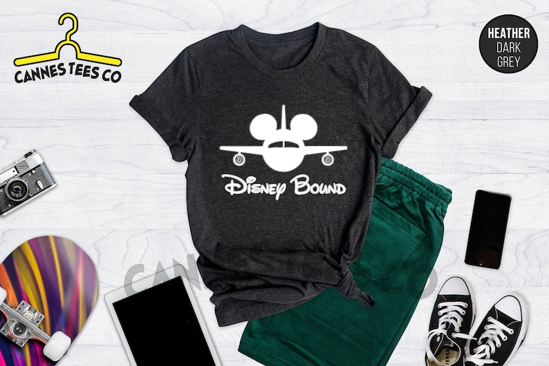 Disney Bound Shirt, Mickey Shirt, Minnie Shirt, Disney Shirt, Disney Airplane Shirt, Disney Family Shirts, Disney Matching Shirts bild 4