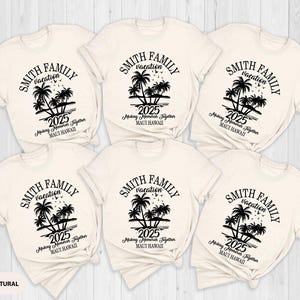 Custom Family Vacation 2025 Shirts, Making Memories Family Matching Tshirt, Summer Family Matching Tee, Personalized Family Beach Trip Shirt