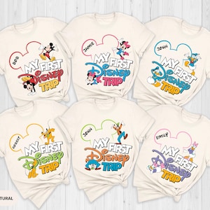 My First Disney Trip, Matching Disney Shirts,  Disney Vacation, Disney Family Shirts , Disney Kids Shirts, Disney Family Matching Shirts