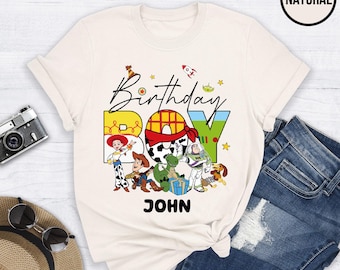 Personalized Toy Story Birthday Boy Shirt, Disney Birthday Shirt, Kids Birthday Shirt, Birthday Toy Story Birthday Shirt, Gift For Birthday