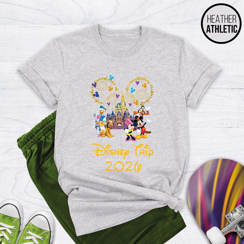 Disney Trip 2026 Shirt, Disney Custom Shirt, Disney Family Trip 2026 Shirt, Disney Family Florida Shirt, Disney Shirts, Disney World Tees Bild 10