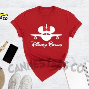 Disney Bound Shirt, Mickey Shirt, Minnie Shirt, Disney Shirt, Disney Airplane Shirt, Disney Family Shirts, Disney Matching Shirts bild 3