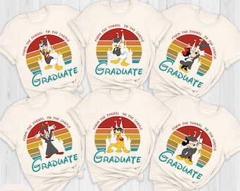 Disney Graduation Shirt, Mickey and Co Graduation Shirt, Graduate From The Tassel To The Castle Shirt, Graduation 2026 Shirt, Class of 2026