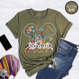 Disney 2026 Shirts, Disneyland Shirts, Disney Vacation T-shirt, Disney Couple Shirt, Disney Trip 2026, Disney Clothes, Disney Trip Shirts image 8
