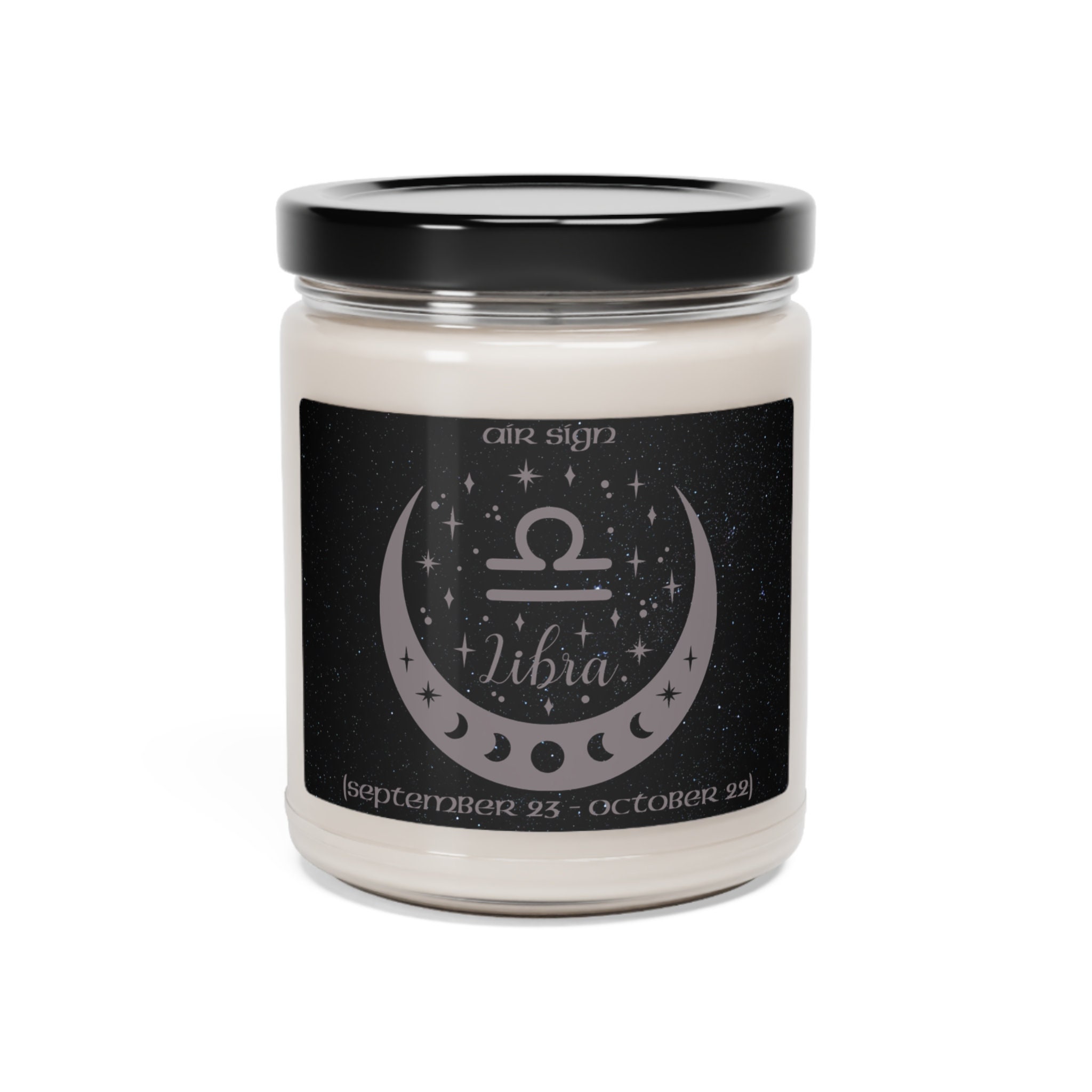 Zodiac Sign Candle Libra Zodiac Sign Scented Soy Candle Zodiac Sign