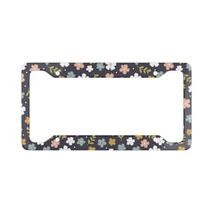 BOHO License Plate Frame | BOHO Spread Kindness Car Frame
