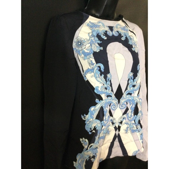 Emilio Pucci Womens Silk Blouse Sz S - image 2