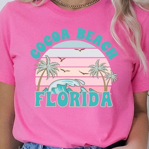 Cocoa Beach Florida Unisex Jersey Short Sleeve Tee