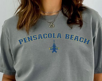 Pensacola Beach Blue Angels Casual Unisex T-shirt