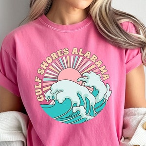 Gulf Shores Alabama Comfort Colors Casual Unisex COMFORT COLORS T-shirt