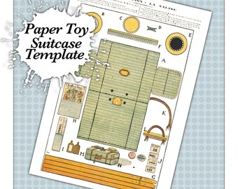 Antique Vintage Paper Toy Construction Digital Download - Etsy