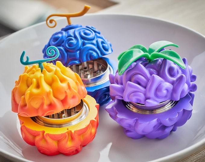 Broyeur de fruits du diable – Akuma no Mi 3 pièces, broyeur d'anime, cadeau geek otaku