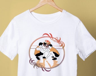 Capoeira T-Shirt | Martial Arts Tee | Brazilian Dance Apparel | Unisex Cotton Shirt