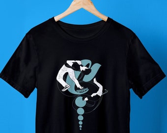 Camiseta de Capoeira / Camiseta de Artes Marciales Brasileñas / Ropa urbana unisex de algodón