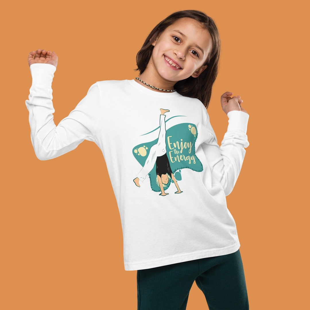 Youth Long Sleeve Capoeira Tshirt Unisex Martial Arts and Etsy