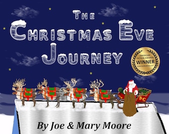 signed childrens books, picture book, personalized books, childrens books, soft cover book, Christmas poems, Christmas books, Santa book