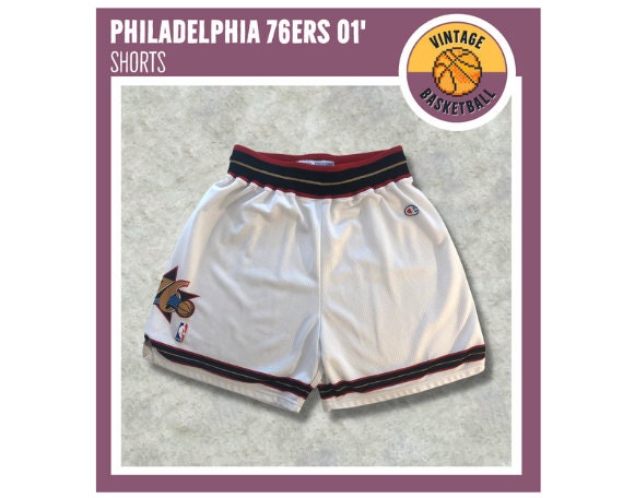 CHAMPION NBA Philadelphia 76ers USA Basketball Sports Shorts Black Reg –  Cerqular