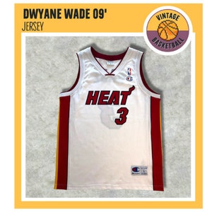 2023/24 Miami Heat WADE #3 White NBA Jerseys