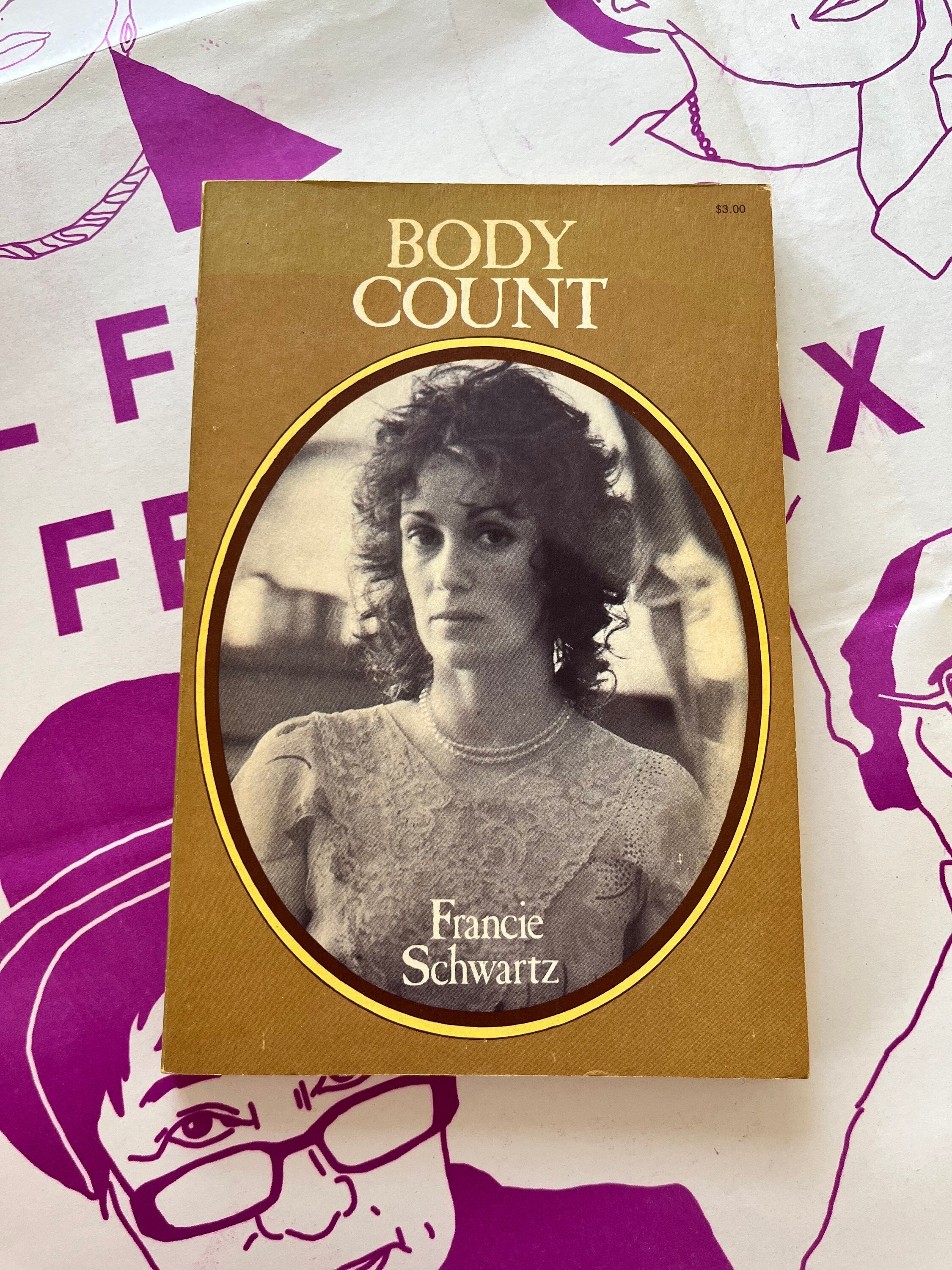 Rare Out of Print First Edition Francie Schwartz body Count Etsy