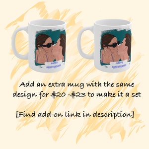 Add-on eine weitere Custom Portrait Tasse