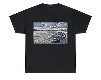 Camiseta de algodón pesado unisex